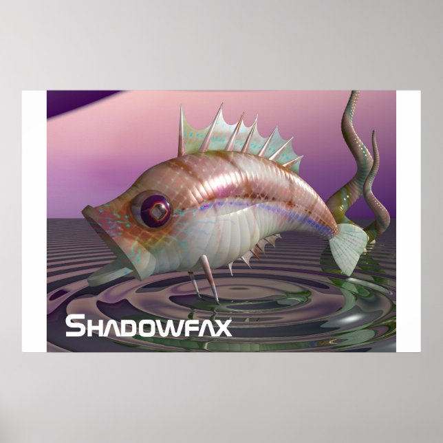 Póster peixe13, Shadowfax (Frente)