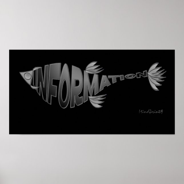 Poster Peixe de Informações (Frente)