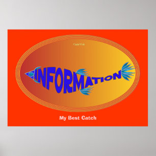 Póster Peixe de Informações