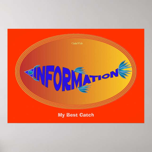 Póster Peixe de Informações (Frente)