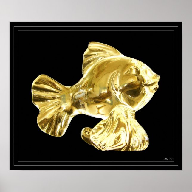 Póster Peixe Dourado (Frente)