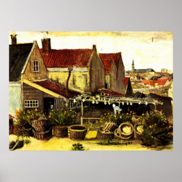 Poster Peixe drenado por Vincent van Gogh