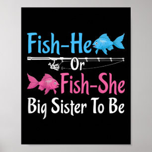 Poster Peixe-ele ou Peixe-ela Grande Irmã Revelação do Se