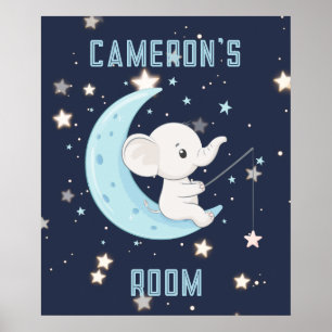 Poster Peixe-Elefante Personalizado Pescar 4 Estrelas Pos
