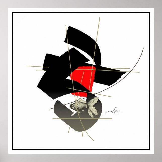 Poster Peixe Extraído De Água (Frente)