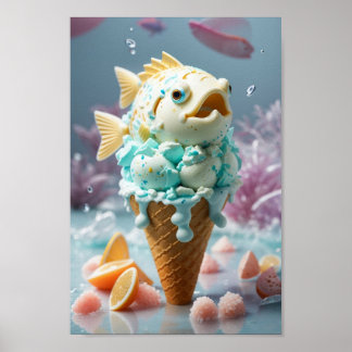 Poster Peixe-gelado