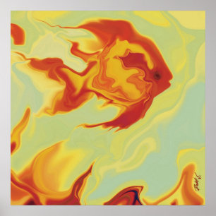 Poster Peixe-Goldfish 1