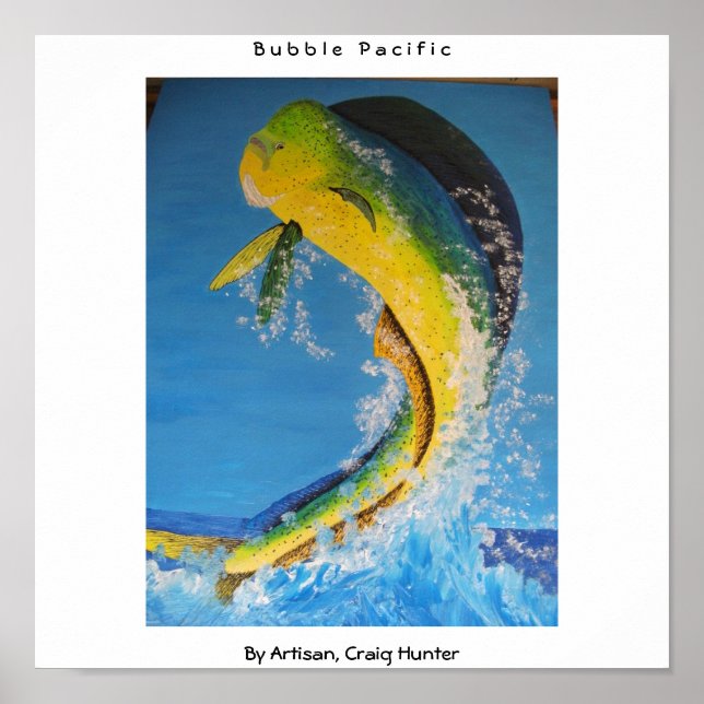 Póster Peixe-Golfinho (Frente)