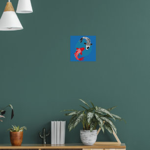 Poster Peixe Koi
