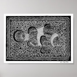 Póster Peixe-Palha