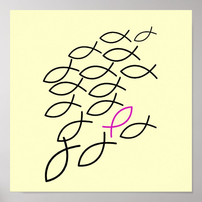 Póster Peixes (Frente)