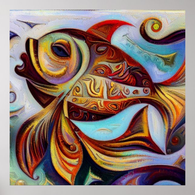 Poster Peixes 11 (Frente)