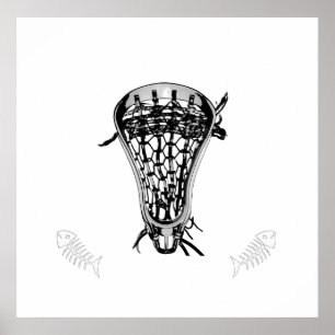 Poster Peixes da passagem do Lacrosse