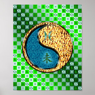 Poster Peixes e Cabina de Fogo