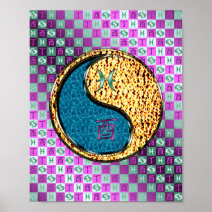 Poster Peixes e lista de bombeiros