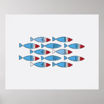 Peixes Escandinavos - Decência da Arte de Muro