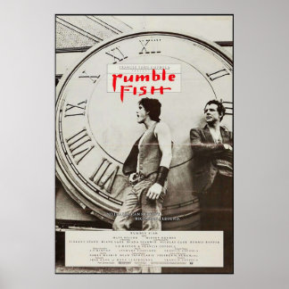 Poster Peixes Rumble 1983