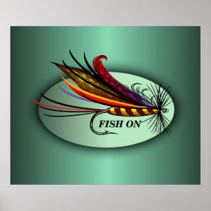 Póster Peixes sobre