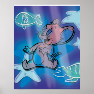 Póster Peixes Trippy de Jerry