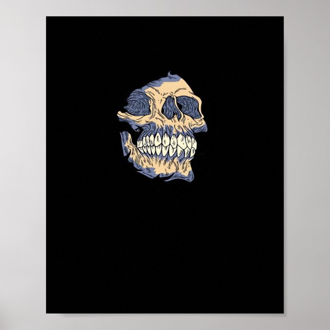 Poster Pekaboo Death Skull (Frente)