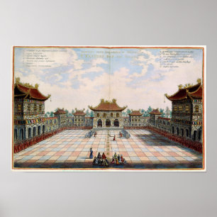 Poster PEKING CHINA por Nieuhoff