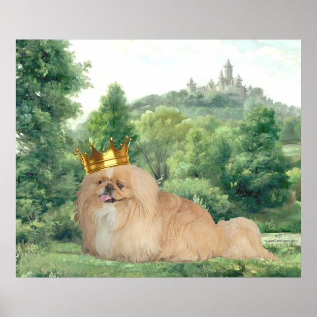 Poster Pekingese King (Frente)