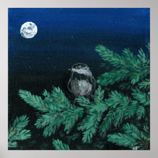 Póster Pela Lua (Frente)