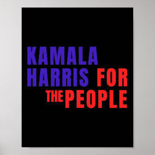 Poster Pela Pessoas Tee Kamala Harris
