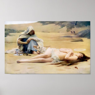 Poster Pelagia e Philammon (Morte de um Belo Santo)