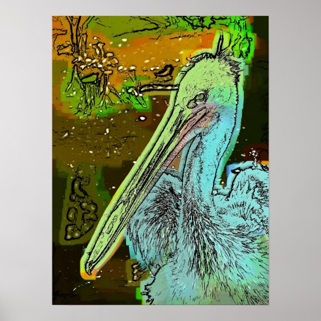 PÓSTER PELICAN (Frente)