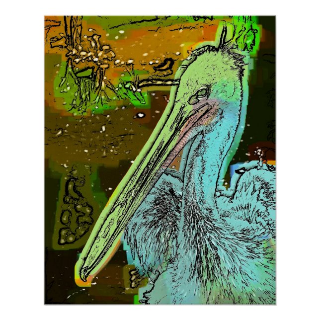 PÓSTER PELICAN (Frente)