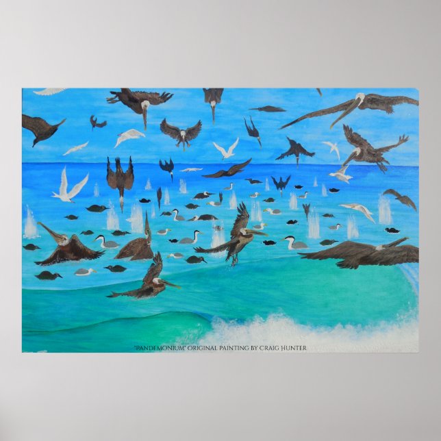 Póster Pelican pandemium (Frente)