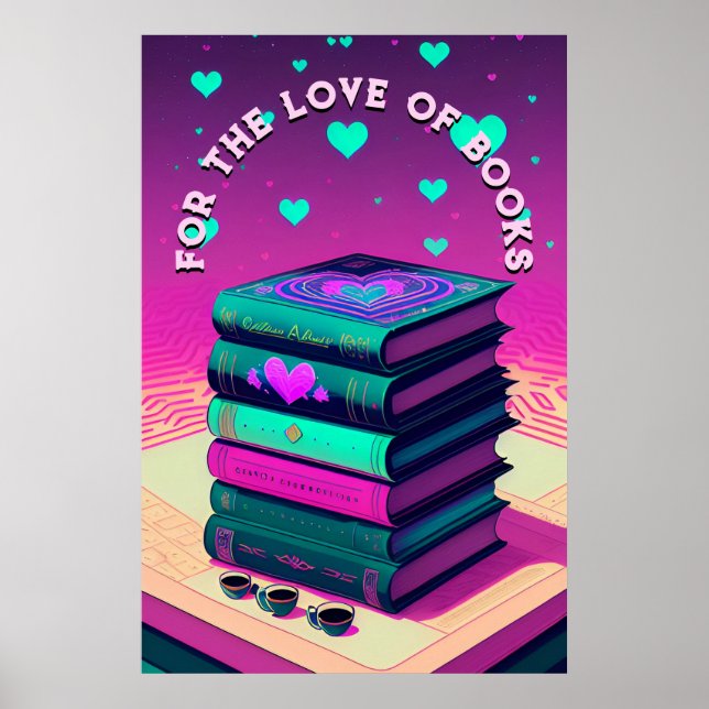 Poster Pelo Amor Dos Livros (Frente)