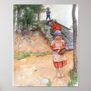 Poster Pelo Celular - Carl Larsson 1917