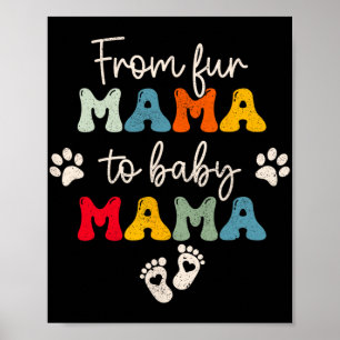 Poster Pelo Mama Para O Bebê Dia de as mães