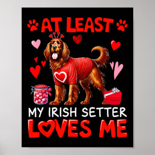 Poster Pelo Menos O Meu Setor Irlandês Que Me Ama Dia de