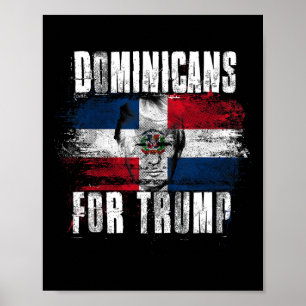 Poster Pelo Patriótico da República Dominicana Americana