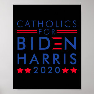 Poster Pelo Presente Da Campanha Eleitoral De Biden Harri