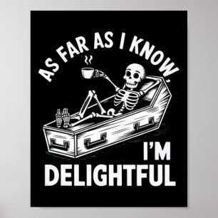 Poster Pelo que eu sei, sou um delicioso esqueleto Humor