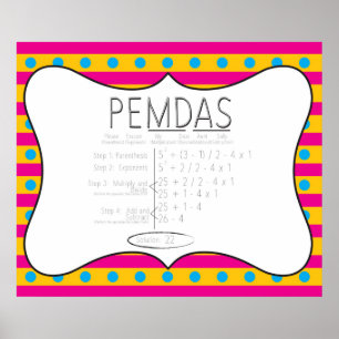 POSTER PEMDAS