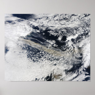Póster Pena da cinza do vulcão 2 de Eyjafjallajokull