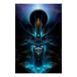 Póster Penapia Fractal Art Perfect Poster