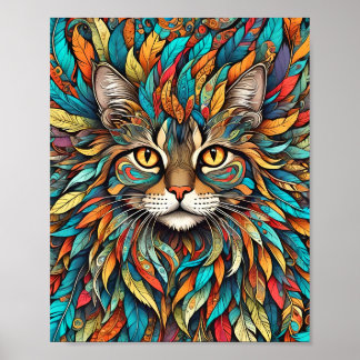 Poster Penas de multicores Cat 737
