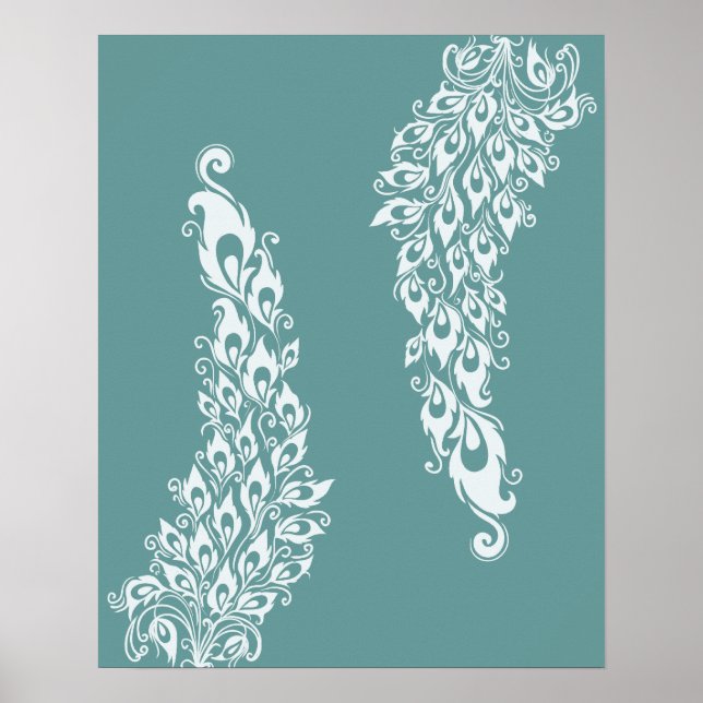 Póster Penas de Peacock (Frente)