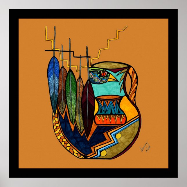 Póster Penas e Potes (Frente)