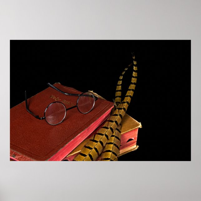 Poster penas faisão na Bíblia (Frente)