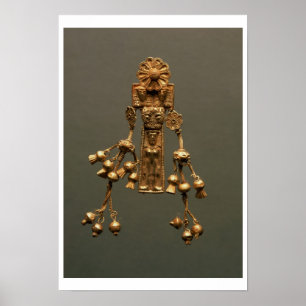 Póster Pendente, da necrópolis de Camiros, c.630-620 BC