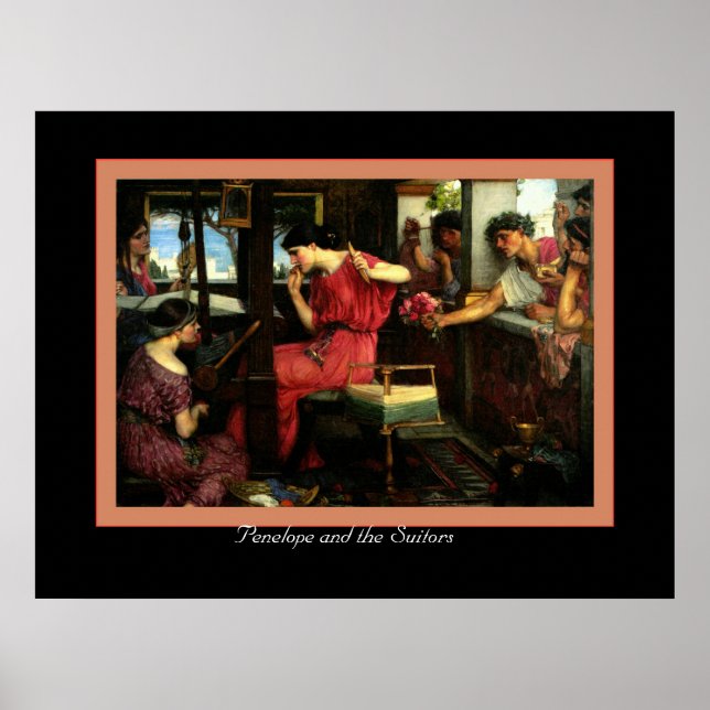 Póster Penelope e Suitors (Frente)