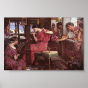 Póster Penelope e Suitors