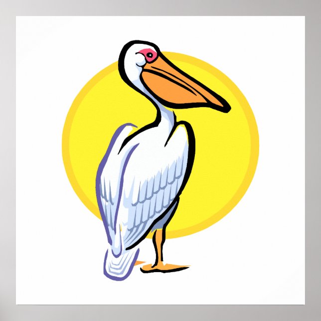 Póster Penga Pelican (Frente)
